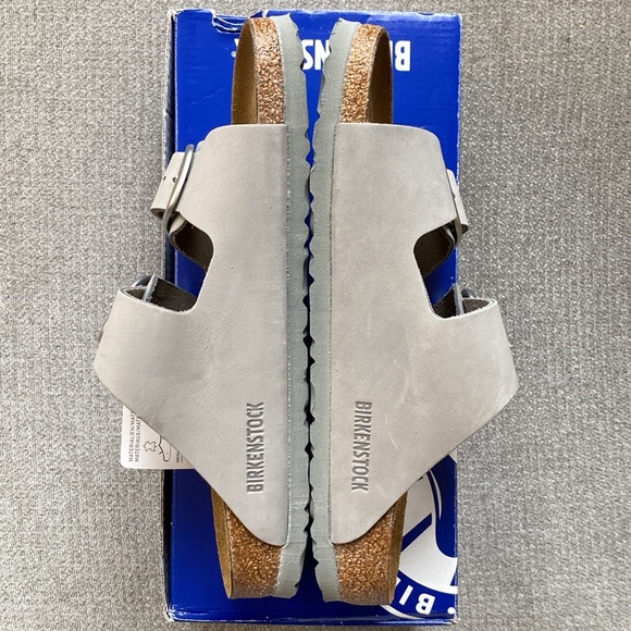 New! Birkenstock Women Arizona Big Buckle Slide Sandal DOVE GRAY, Size 8-8.5US - Picture 12 of 16